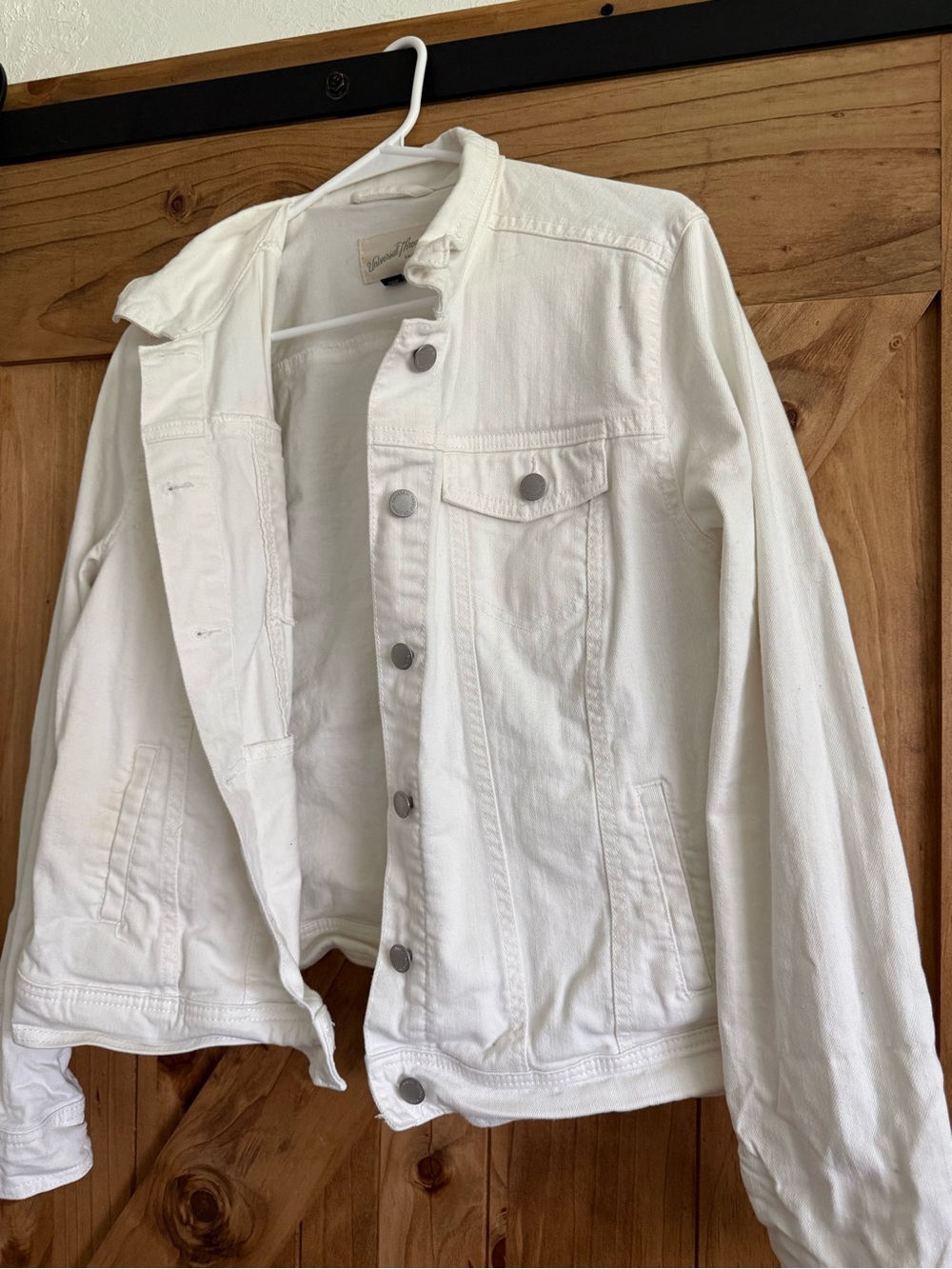 White Denim Jacket